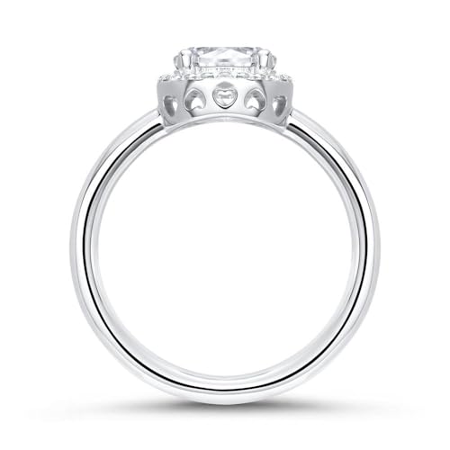 JEWLIX Verlobungsring 925 Silber Größe 56 Zirkonia