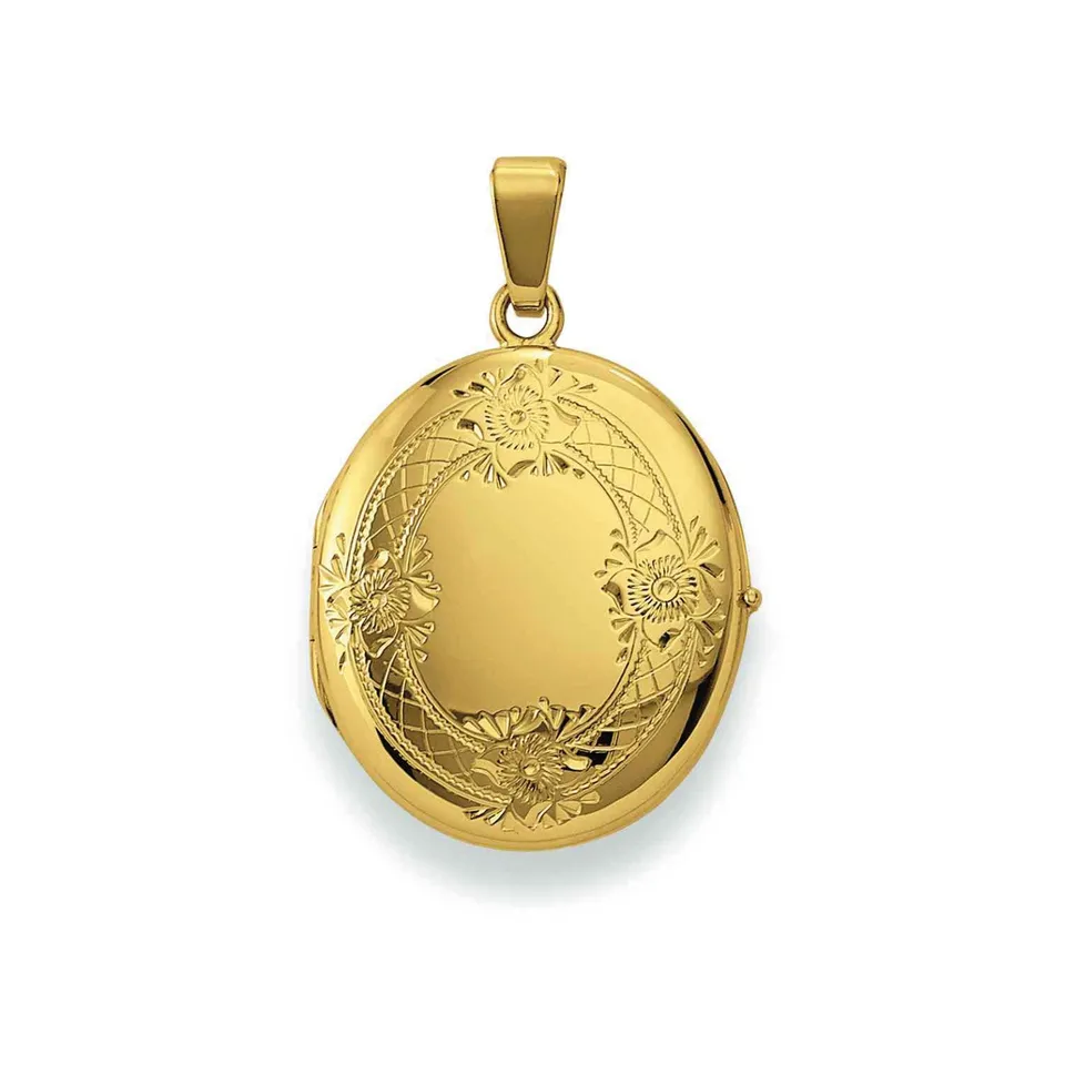 Eugen Rühle Anhänger Medaillon 30.92222 oval 20x23mm 750 Gold