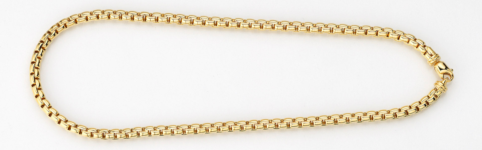 Eugen Rühle Venezia Fantasiekette 5,6mm Halskette 45cm Gold