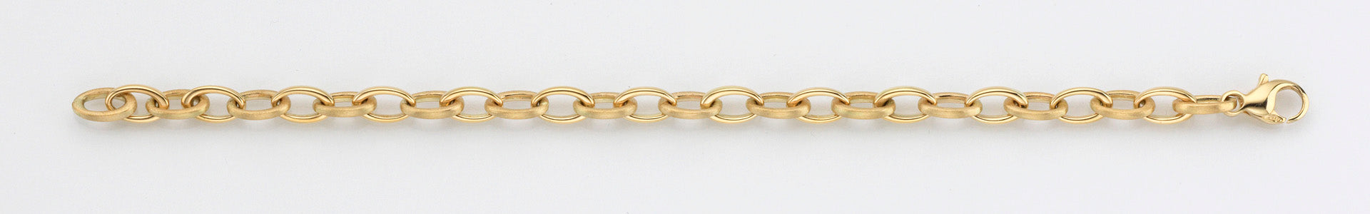 Eugen Rühle Fantasiekette Anker 6mm Halskette 585 Gelbgold