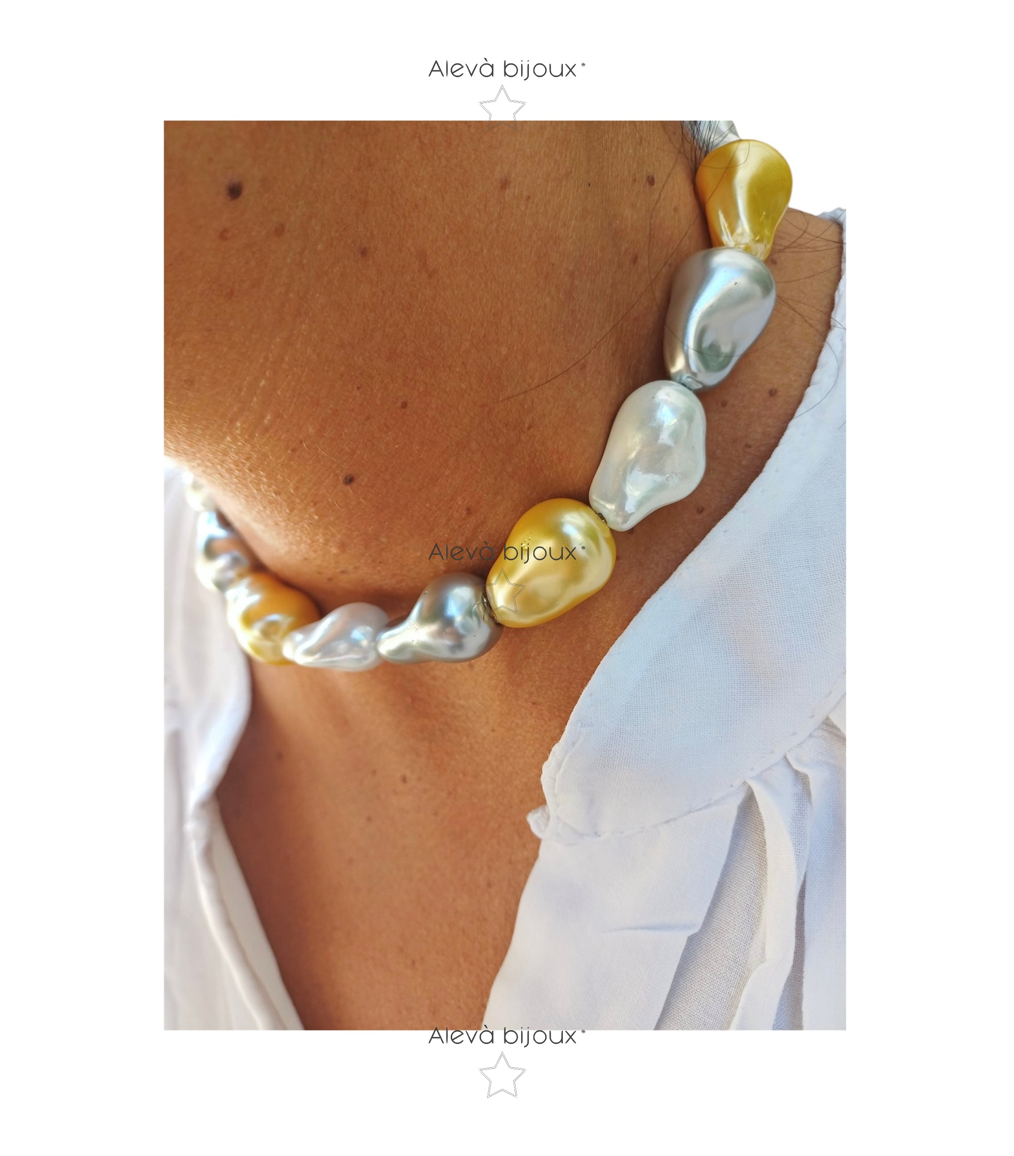 Alevá Bijoux Collane Chiara Halskette Mix