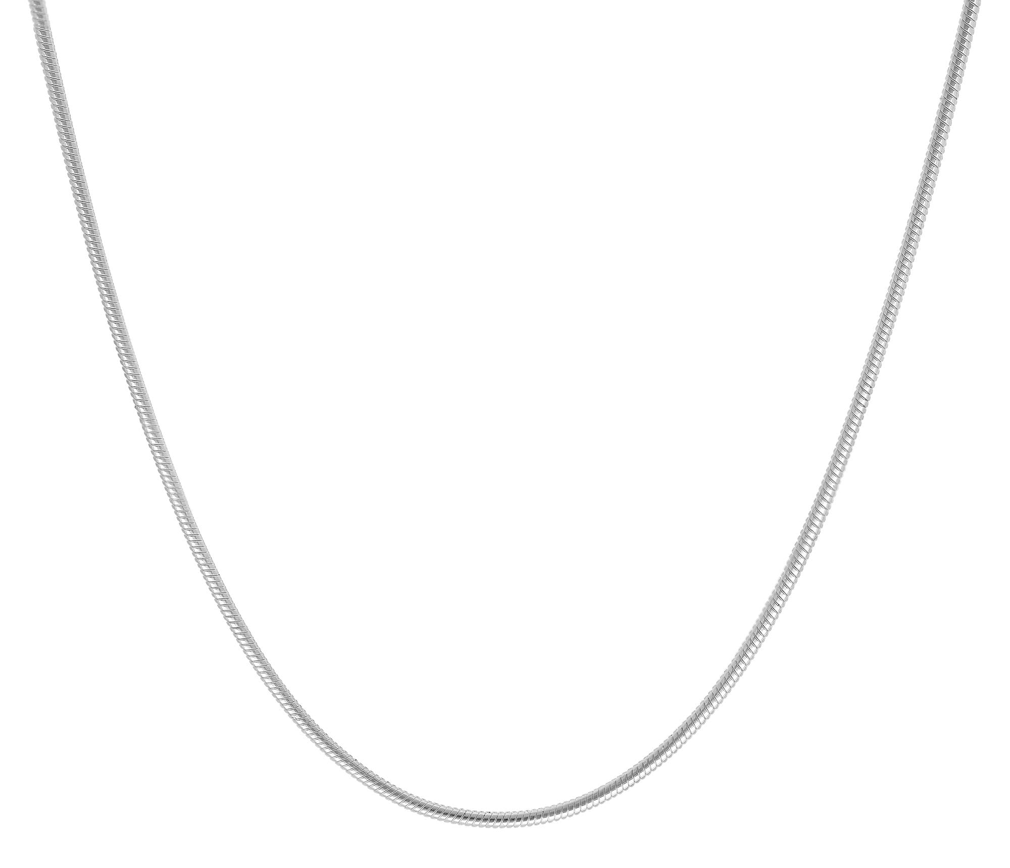 trendor Halsketten Schlangenkette 925 Silber 40 cm 1,1 mm