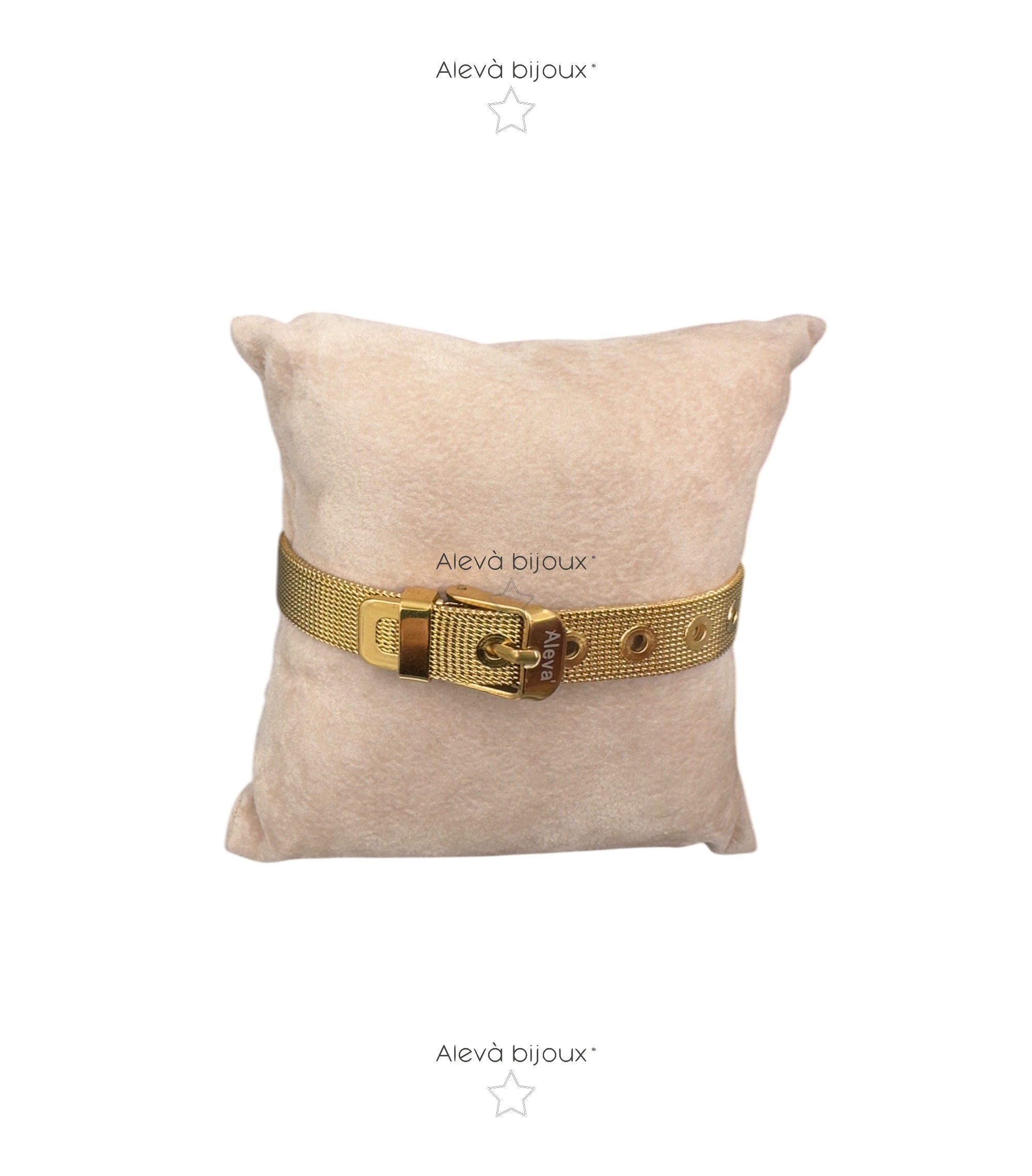 Alevá Bijoux Raffaella Armband Gold Modeschmuck