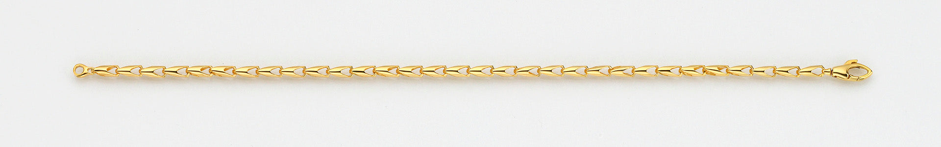 Eugen Rühle Fantasieketten Fantasiekette 2,6mm Halskette Gold