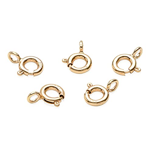 NKlaus Jewellery Federring Verschluss Gelbgold 333 5,1mm golden