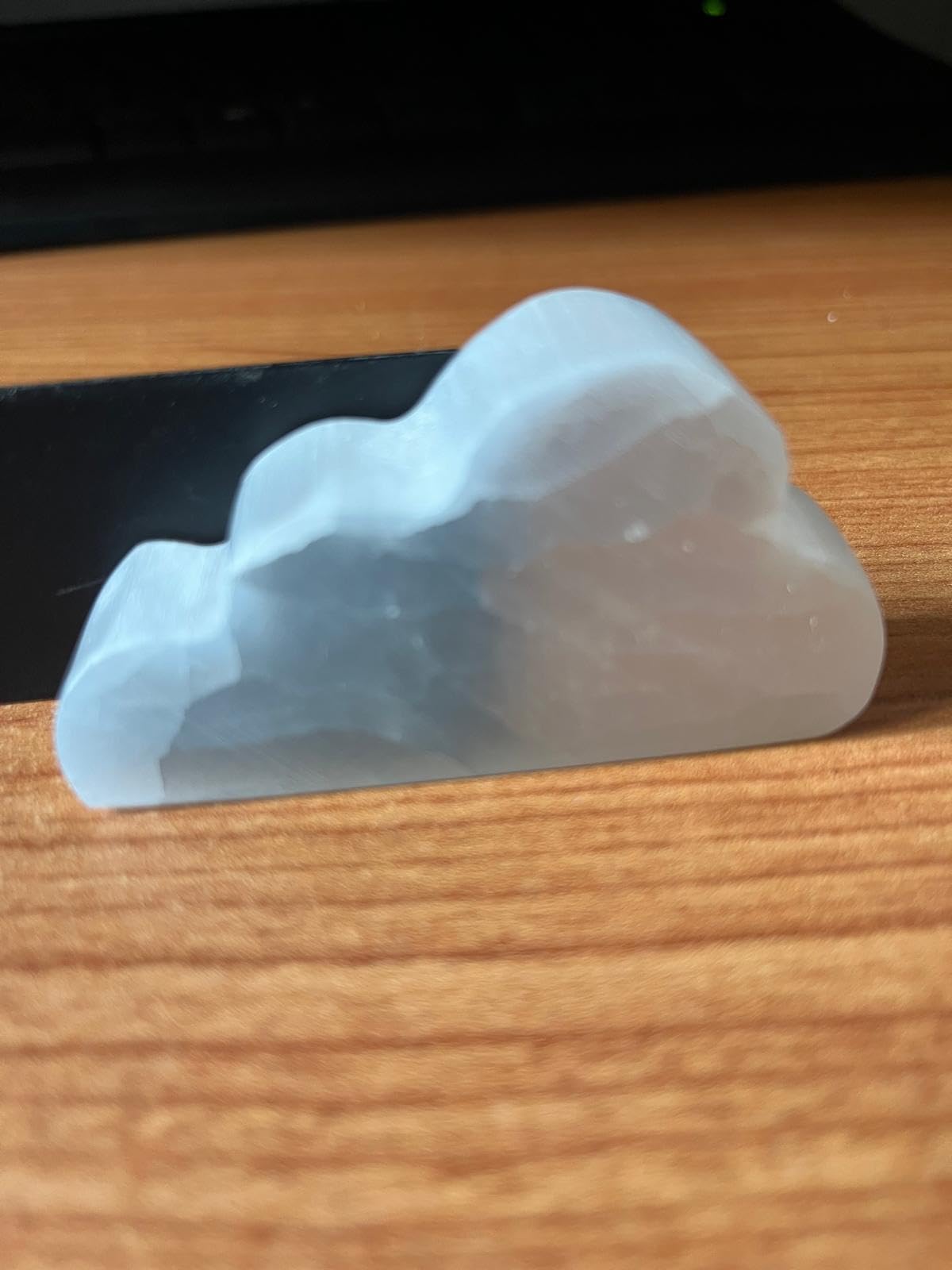 NKlaus Healing Crystals Selenit Wolke 6,5x3,5cm Platte