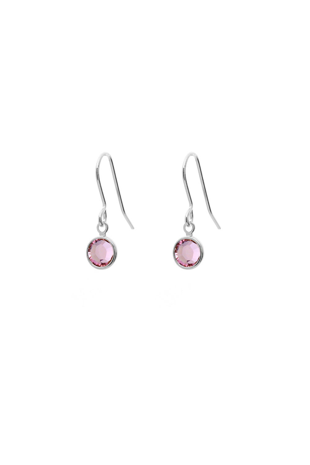 Joy by Corrine Smith June Birthstone Ohrringe Silber Juni Kristall