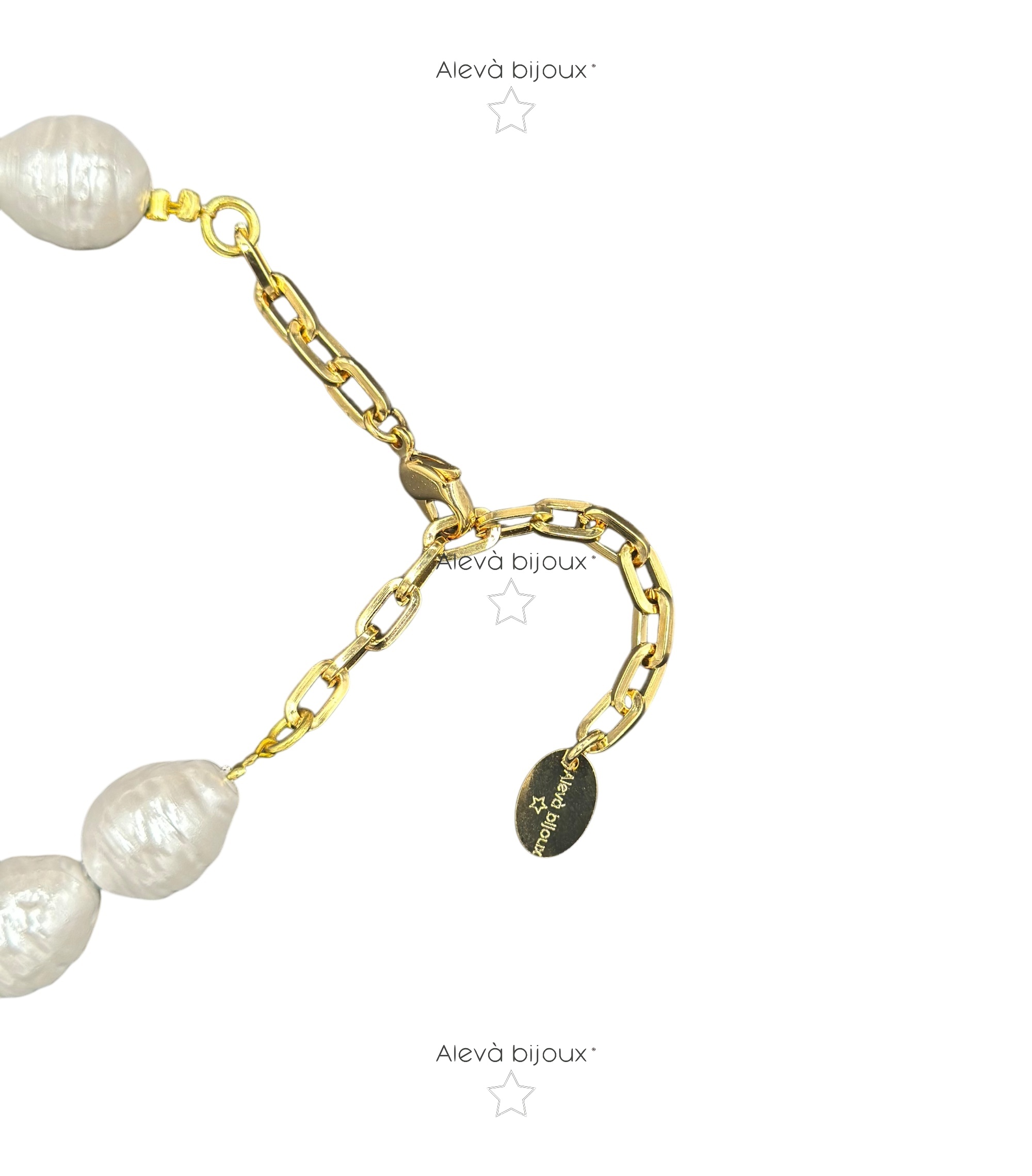 Alevá Bijoux Paola Perlen Halskette Maiorca Perle
