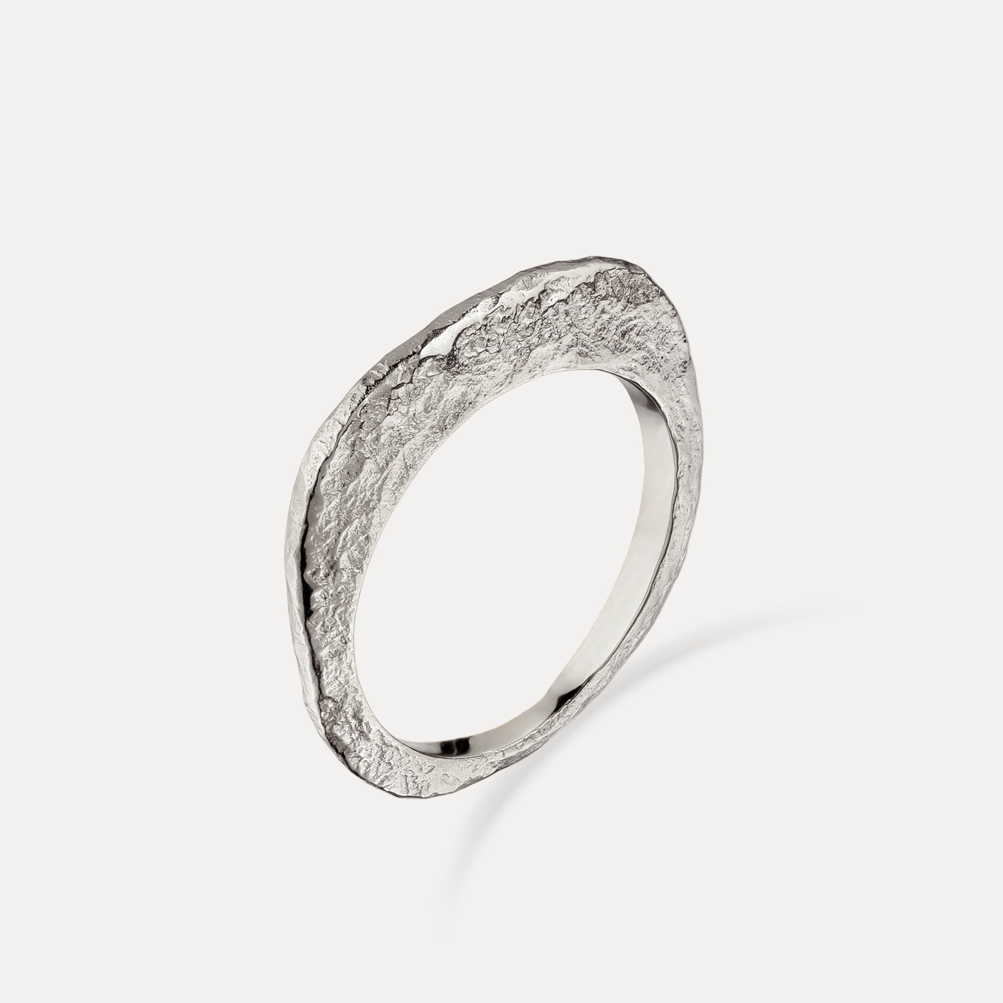 Stilnest Contour Ring Antique Silberring 925 Silber Gr.54