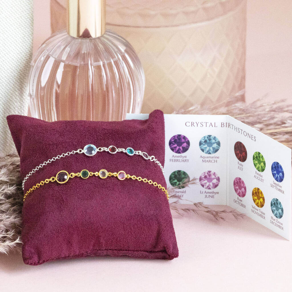 Joy by Corrine Smith Mother Three Children Geburtssteinarmband