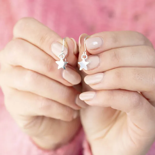 Joy by Corrine Smith Silver Star Ohrringe Silber Stern