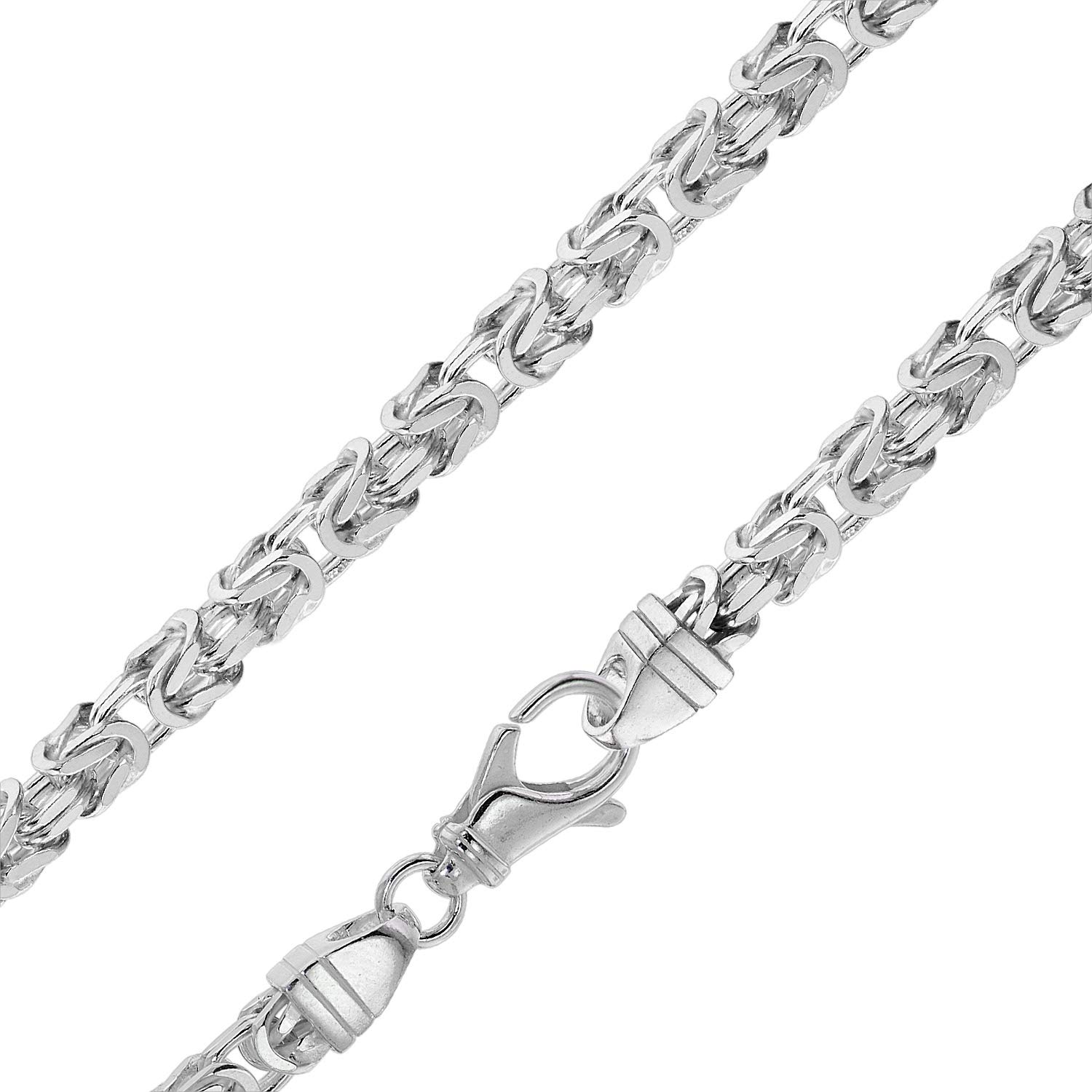 trendor Königskette Armband Silber 925 4,7 mm 21 cm
