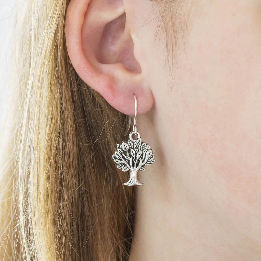 Joy by Corrine Smith Tree of Life Ohrringe Silber Lebensbaum