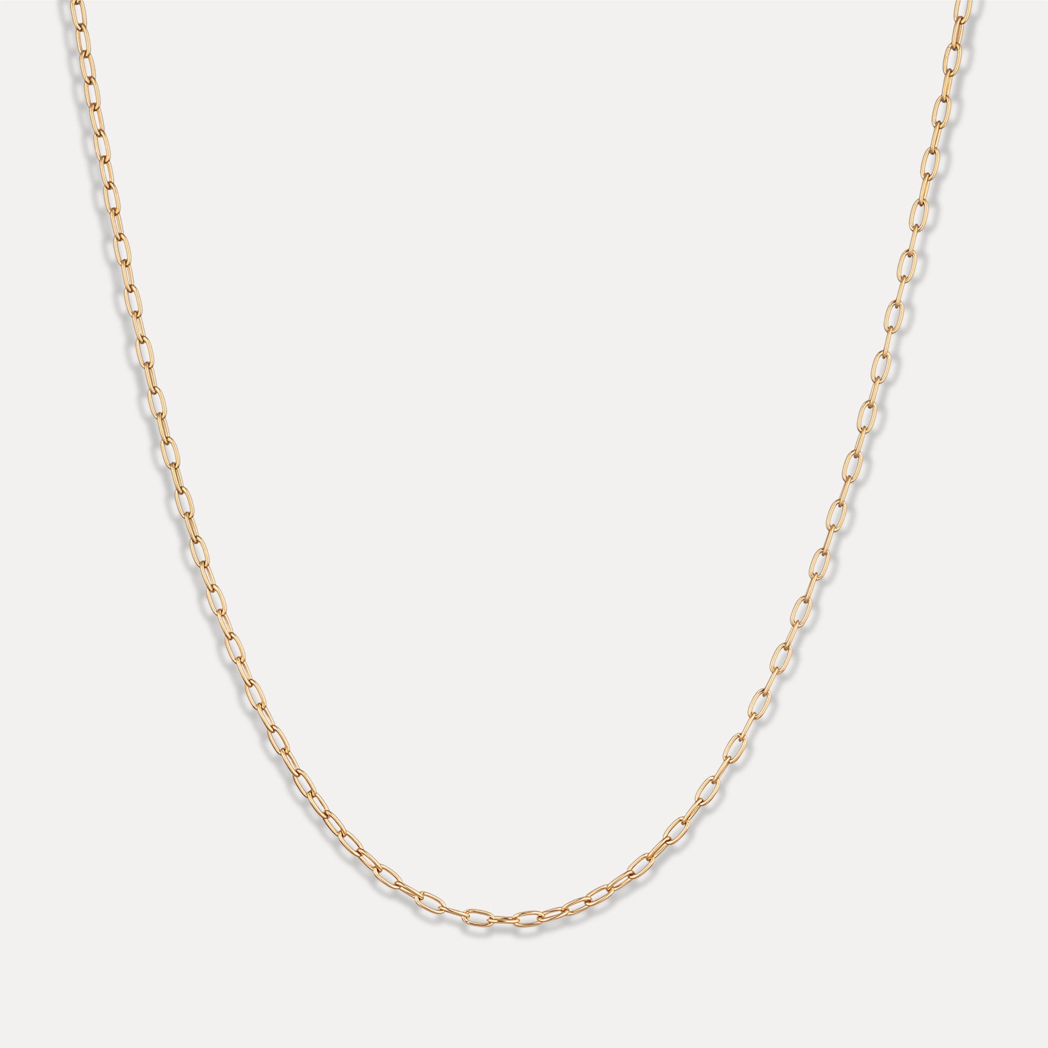 Stilnest Catena II Choker Halskette 24K Gold Vermeil Silber