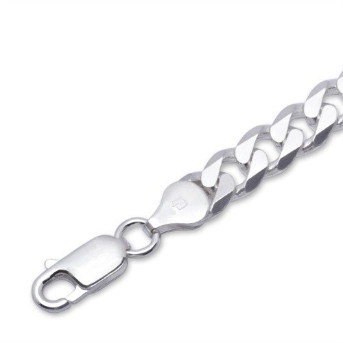 JEWLIX Panzerarmbänder Armband 925 Silber 7mm 21cm
