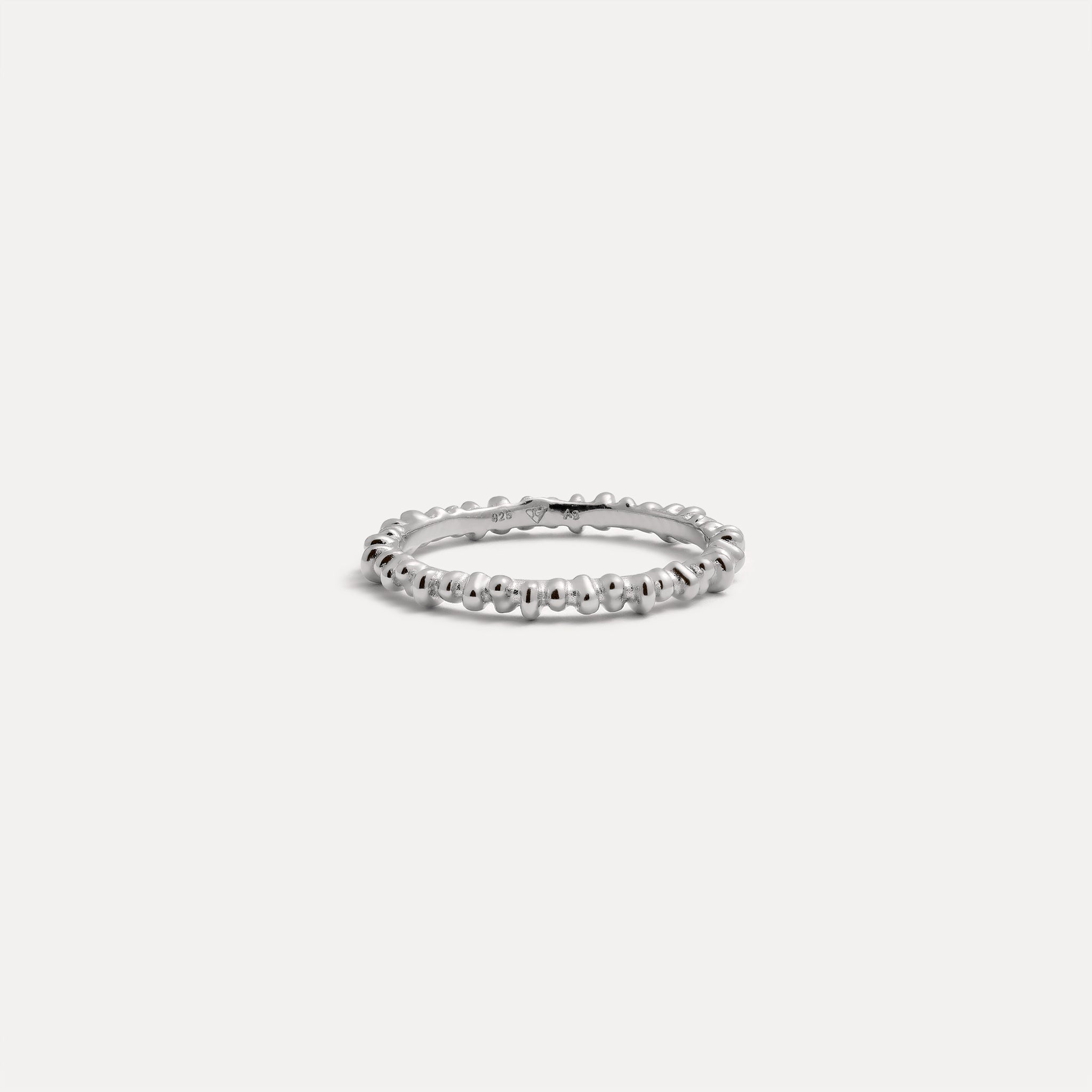 Stilnest Ore Ring 24k Gold Vermeil Stapelring