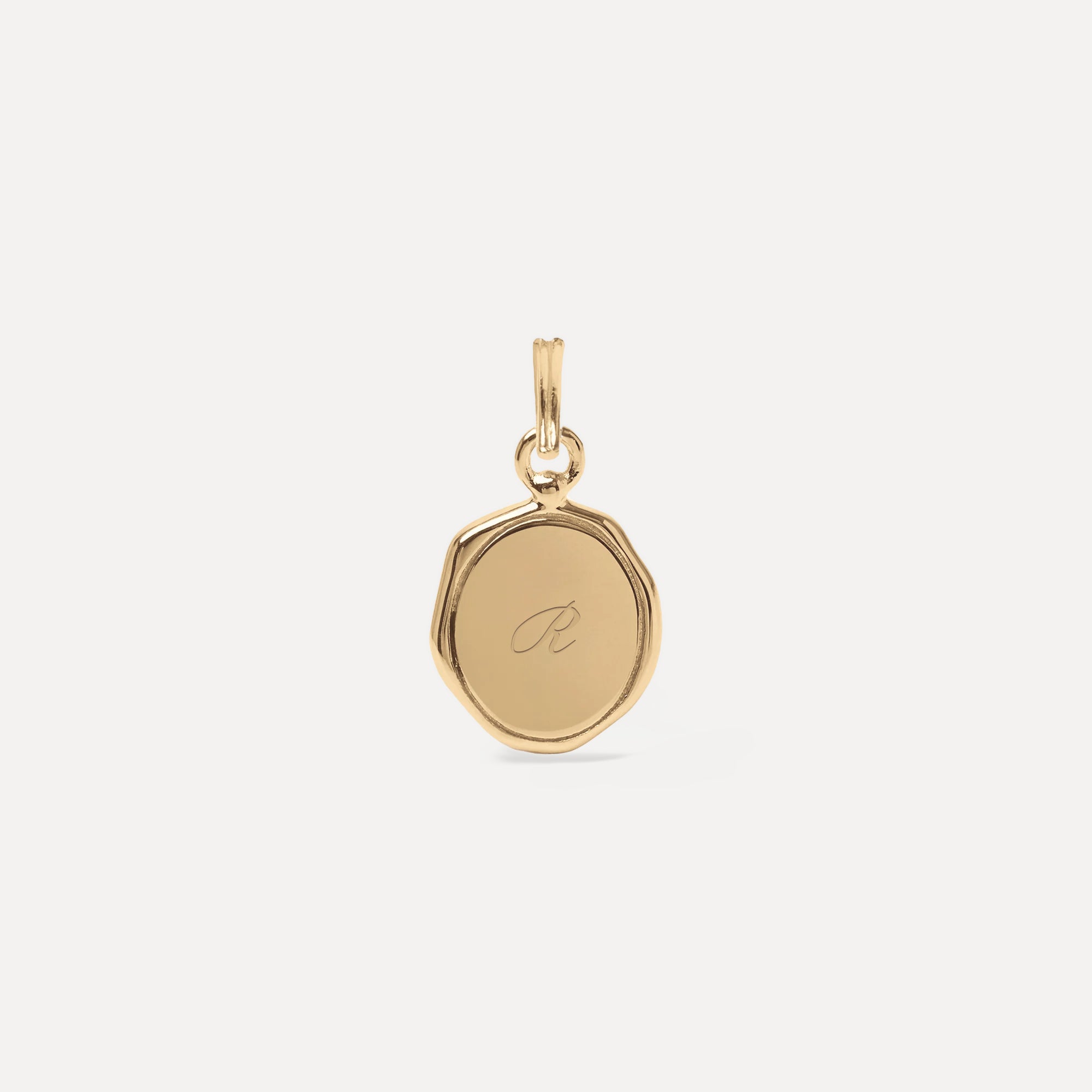 Stilnest Seal Engravable Kette 585 Gold 45cm gravierbar