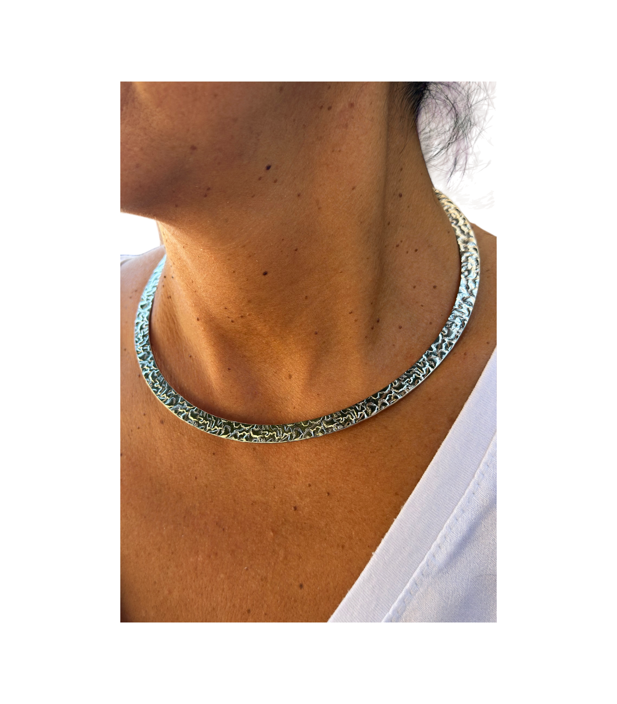 Alevá Bijoux Roccia Collarino Halskette kurz