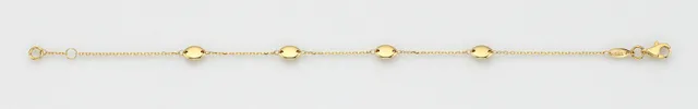 Eugen Rühle Armband Anker Linsen Armband 585 Gold 4,8mm