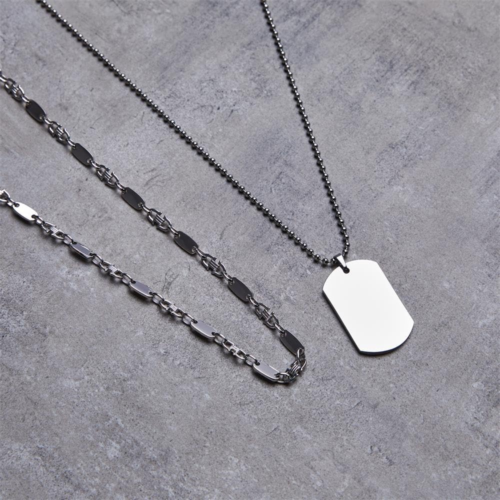 JEWLIX Plattenkette Panzerkette 925 Silber Herren