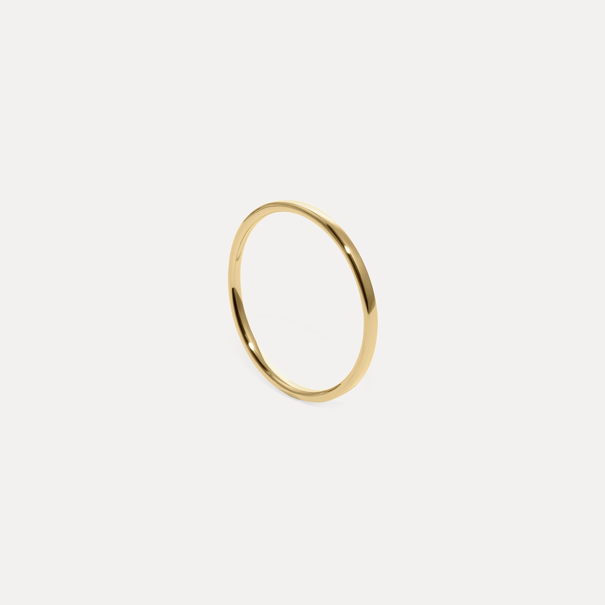 Stilnest Basic Ring 585 Gold Massivgold Größe 52