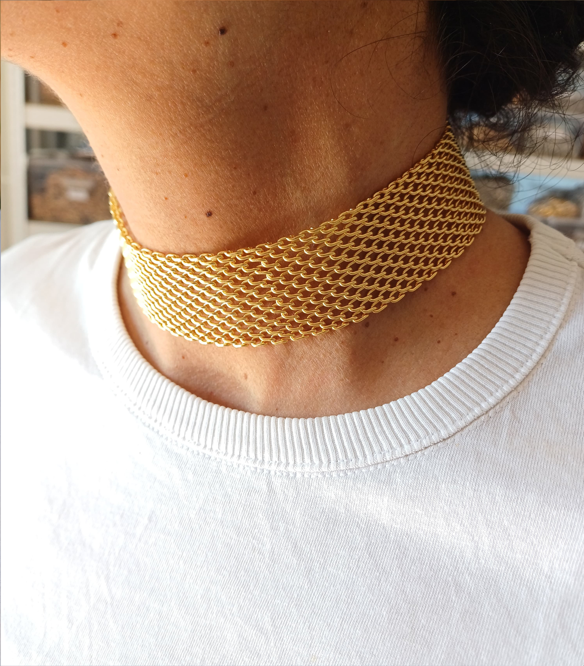 Alevá Bijoux Collane Milano Halskette Gold