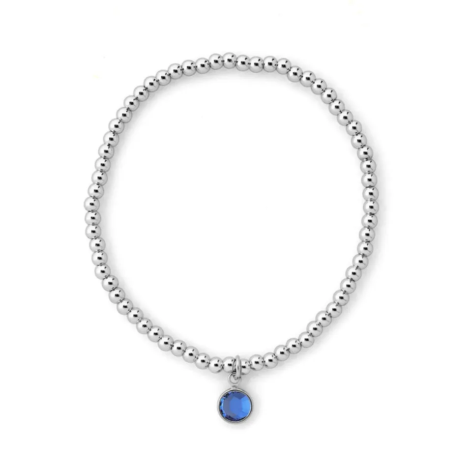 Joy by Corrine Smith September Armband Silber Saphir Stein