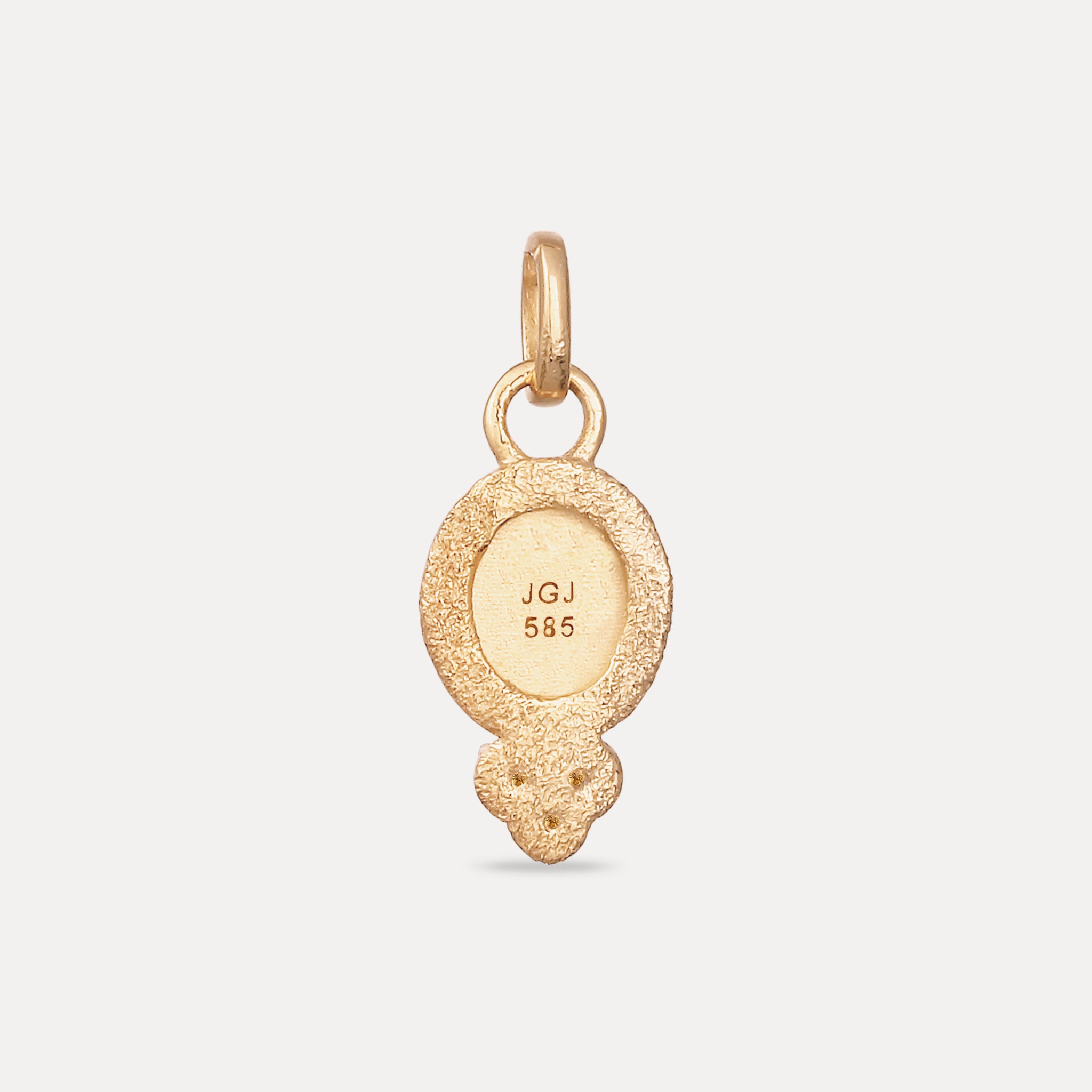 Stilnest Trinity Emblem Anhänger Mandarin 585 Gold