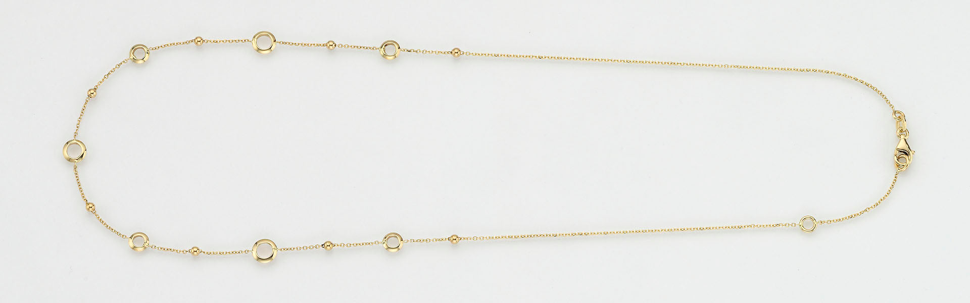 Eugen Rühle Colliers Collier mit Kugeln Halskette Gold 585