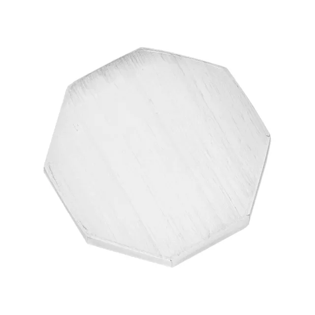 NKlaus Healing Crystals Selenit-Ladeplatte Oktagon 8 cm