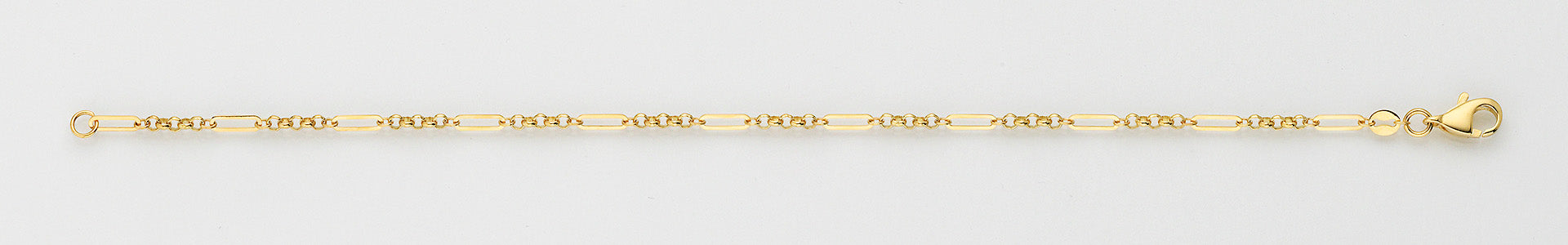 Eugen Rühle Fantasieketten Kette 2,2mm Glieder 5:1 Goldhalskette 585