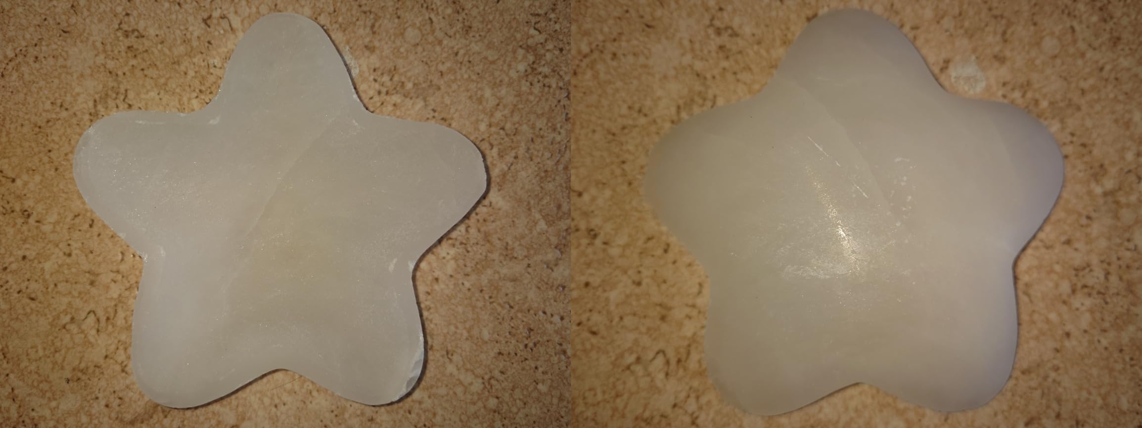 NKlaus Healing Crystals Selenit Stern-Schale 12,5cm matt