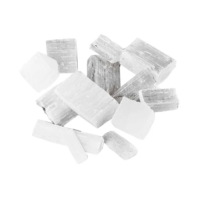 NKlaus Healing Crystals Selenit-Rohsteine 900g Heilsteine
