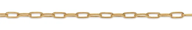 Eugen Rühle Ankerketten Ankerkette rund weit 4,9mm Halskette Gold 45cm