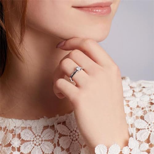 JEWLIX VR0044 Verlobungsring Silber 52mm Zirkonia
