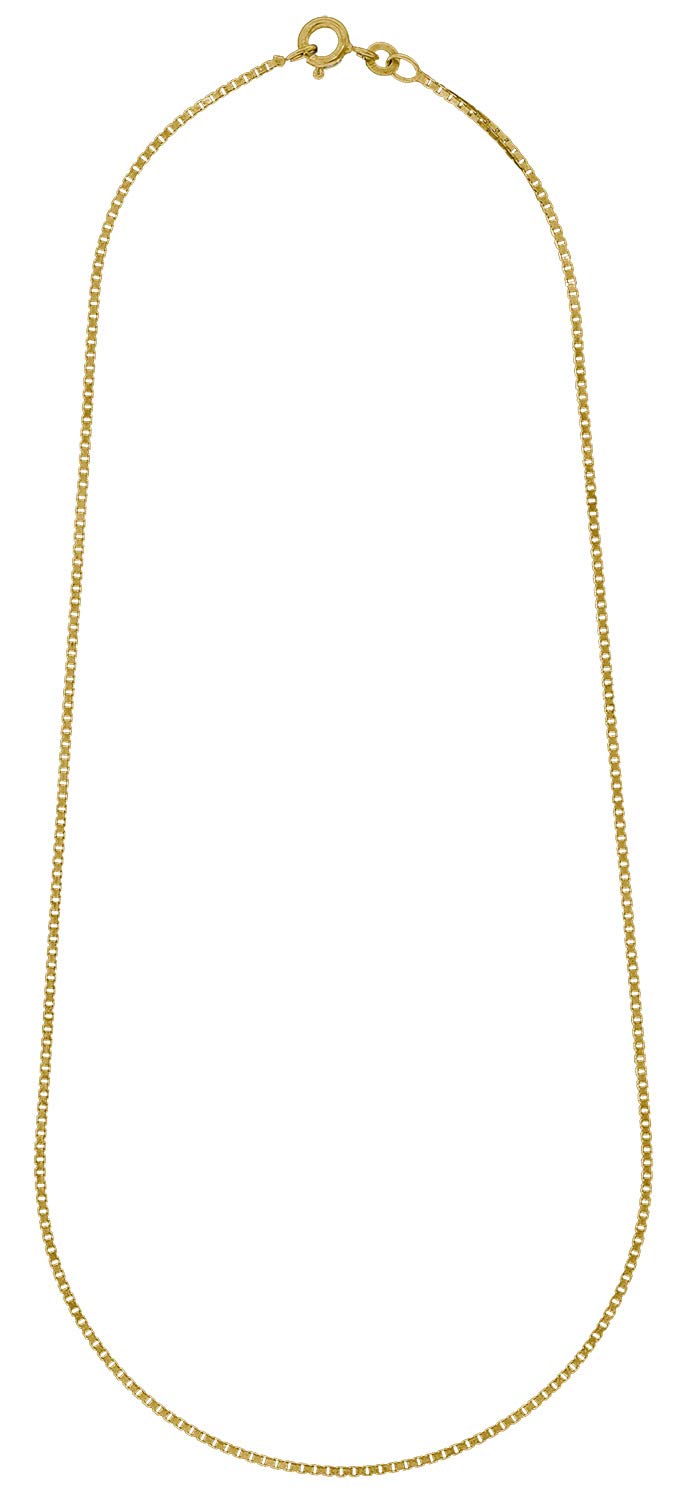 trendor Venezia Halskette 333 Gold 1,2 mm 42 cm