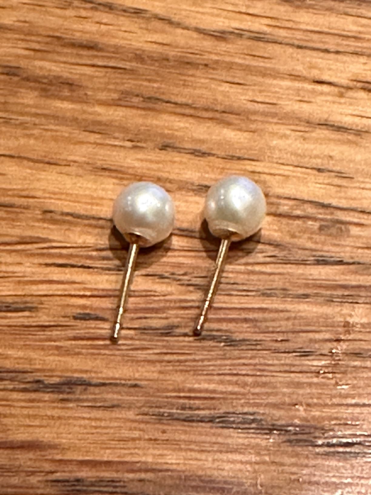 NKlaus Jewellery Perlen Ohrstecker 333 Gelbgold 8,5mm
