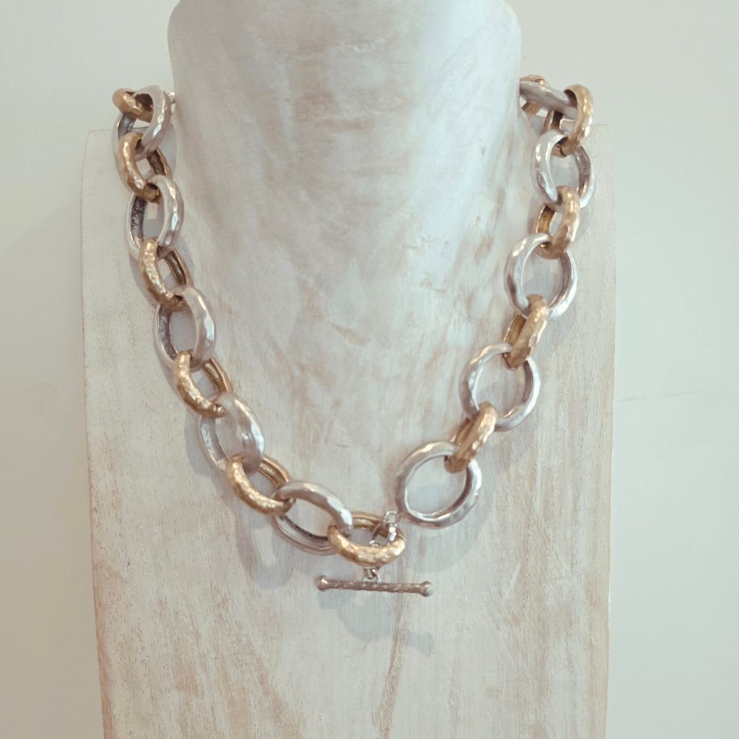 Alevá Bijoux Collane Itaca Bicolor Halskette 45 cm