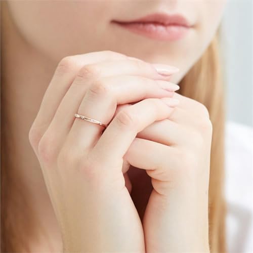 JEWLIX Ring Silber 925 rosévergoldet Gr. 58
