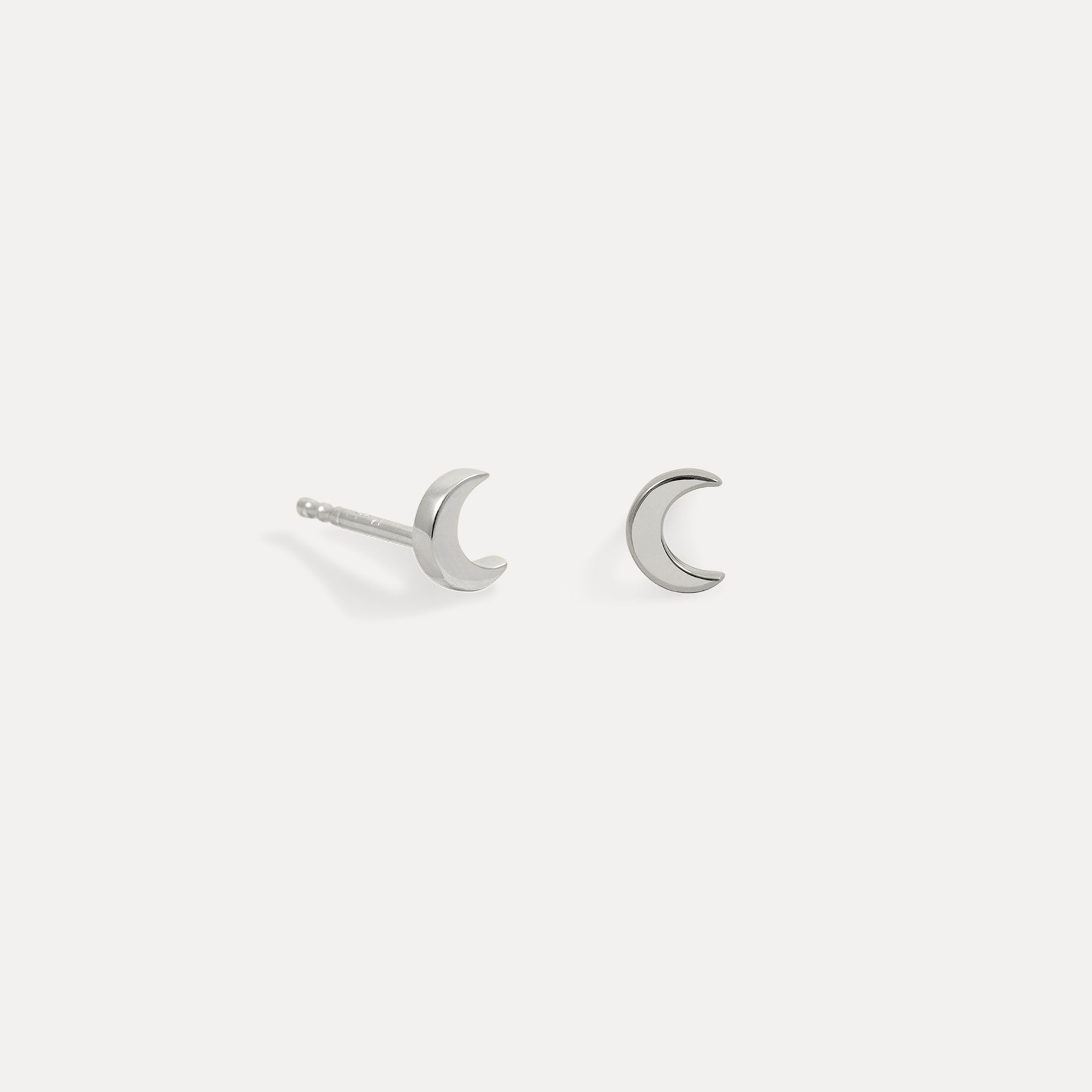 Stilnest Moonchild Ohrstecker 24k Gold Vermeil Ohrringe