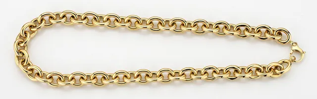 Eugen Rühle Ankerketten Ankerkette halbmassiv 11,5mm 585 Gelbgold