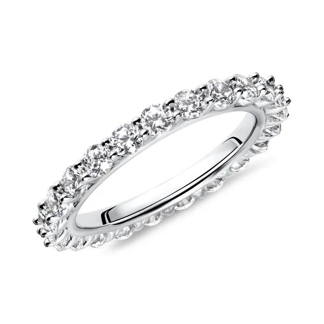 JEWLIX VR0038 Verlobungsring 925 Silber Zirkonia Gr.54