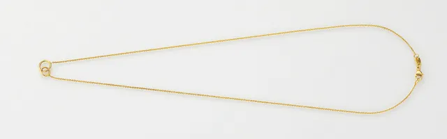 Eugen Rühle Colliers Ankerkette Mittelteil Collier 45 cm Weißgold