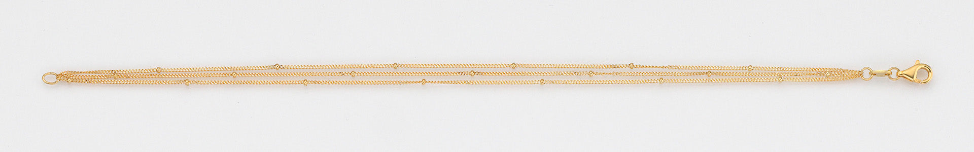 Eugen Rühle Kugelkette 96.5110 Halskette 45cm 585 Gelbgold