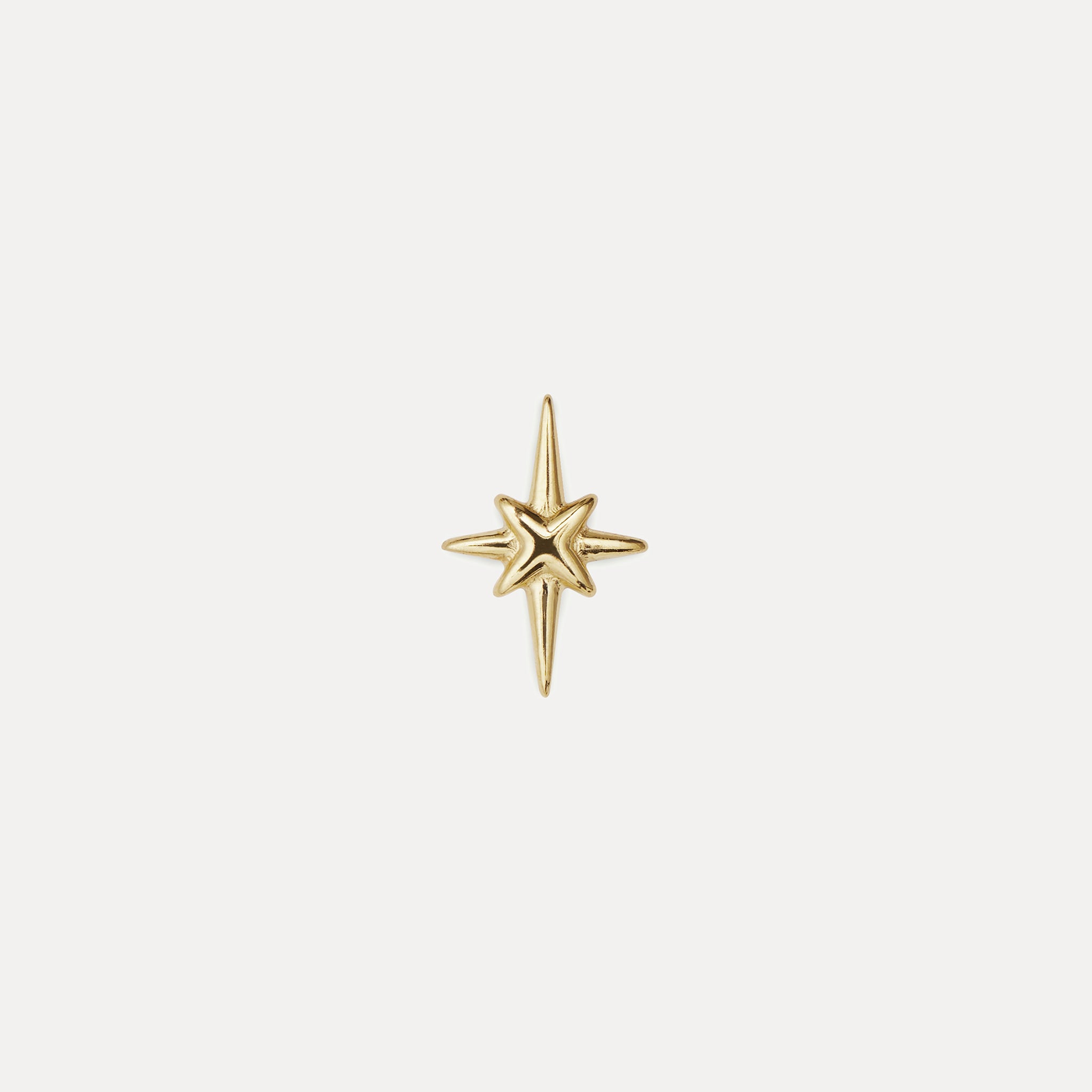 Stilnest Star Light Ohrstecker 585 Gold Single