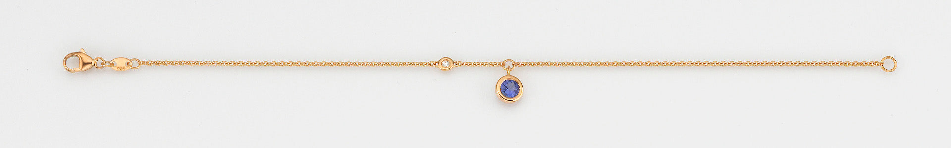 Eugen Rühle Armbänder 41.5108 Armband 585 Gelbgold Tansanit