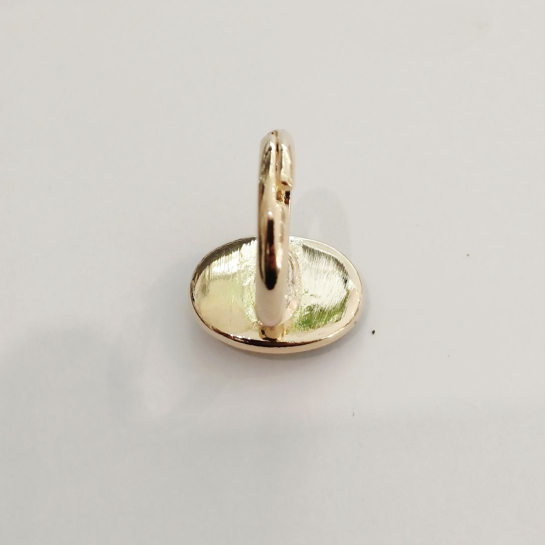 Alevá Bijoux Anelli Cammeo Ring Silber schwarz