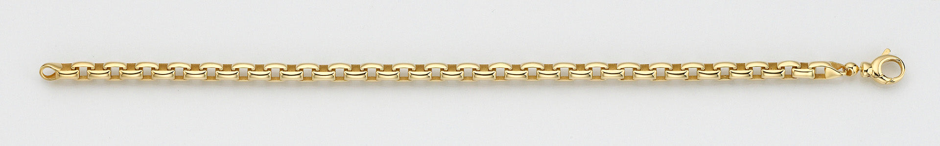 Eugen Rühle Erbsketten Erbskette 4,2mm Halskette 45cm 585 Gelbgold