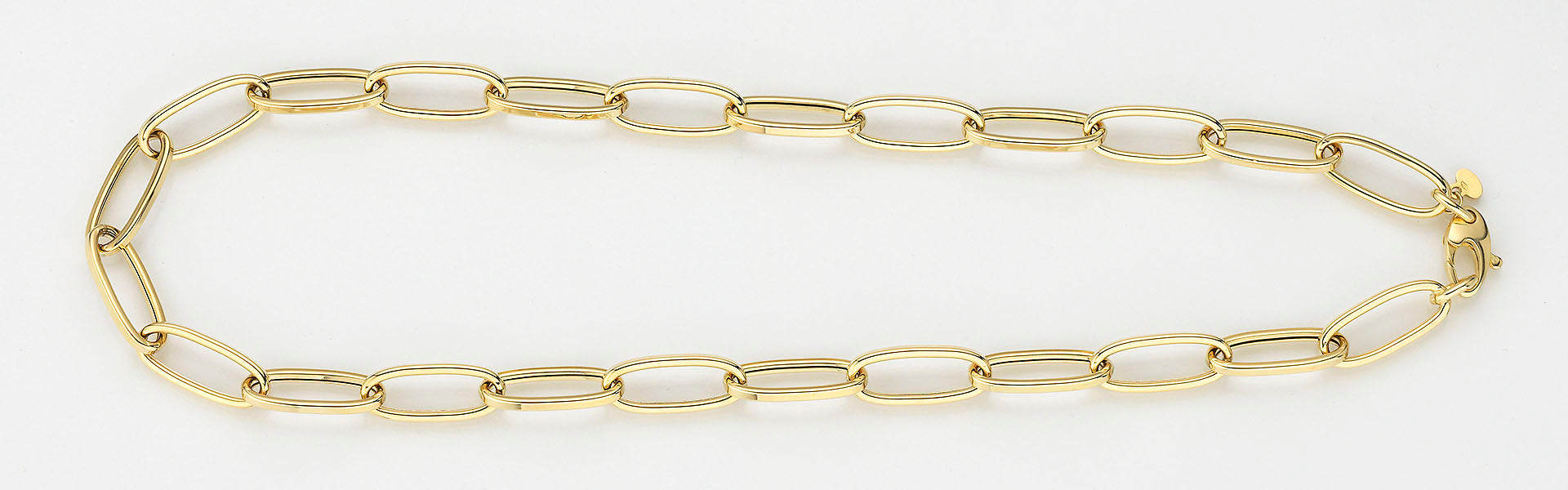 Eugen Rühle Fantasiekette 9mm Halskette 585 Gelbgold halbmassiv