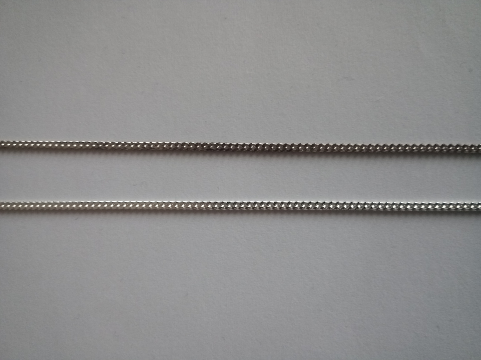 NKlaus Jewellery Panzerkette 925 Silber 38 cm 1,7 mm